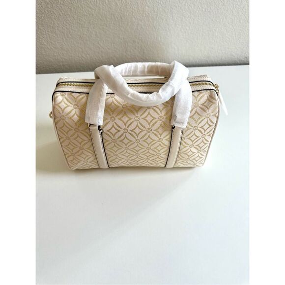 Michael Kors medium logo jacquard duffle bag crossbody •New with tags - Picture 12 of 16